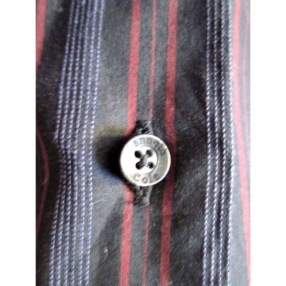 KENNETH COLE NEW YORK MENS BUTTON FRONT DRESS SHIRT MULTI COLOR SIZE XL MSRP $89 - Picture 6 of 12